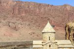  کلیسای تاریخی چوپان جلفا در جوار رود پرخروشان ارس