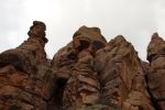 طبیعت بکر کوه های صخره ای اطراف روستای کوه کمر مرند