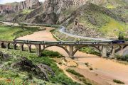 پل راه آهن قافلانکوه میانه
